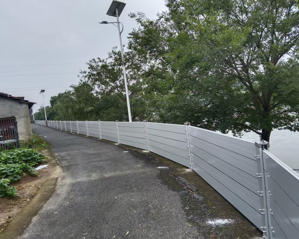 W beam guardrail for parking area boundary protection
